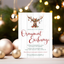 Intercambio de Ornamentos de Navidad para las Anti