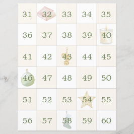 Lámina Intercambio de Regalos de Cosas Favoritas Orden de