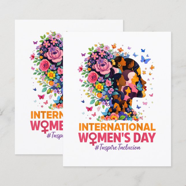 Lámina International Women's Day (Anverso / Reverso)