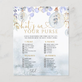 Lámina Invierno ¿Cuál es tu juego de ducha para bebés con