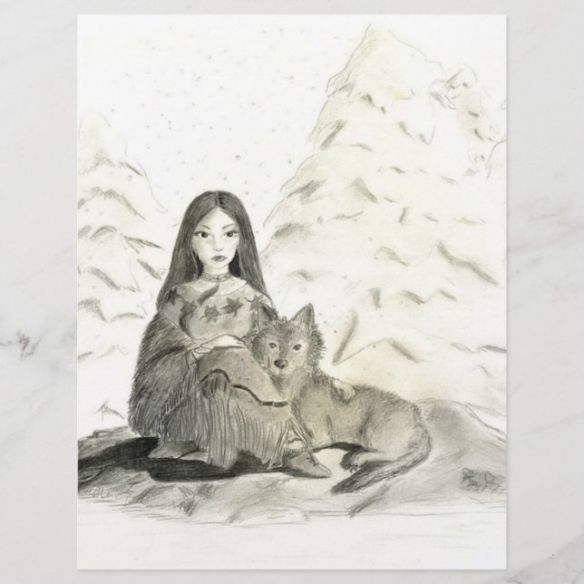 Lámina Invierno de la India (Anverso)