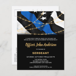 Lámina Invitación a aplicar la ley de promoción de la pol