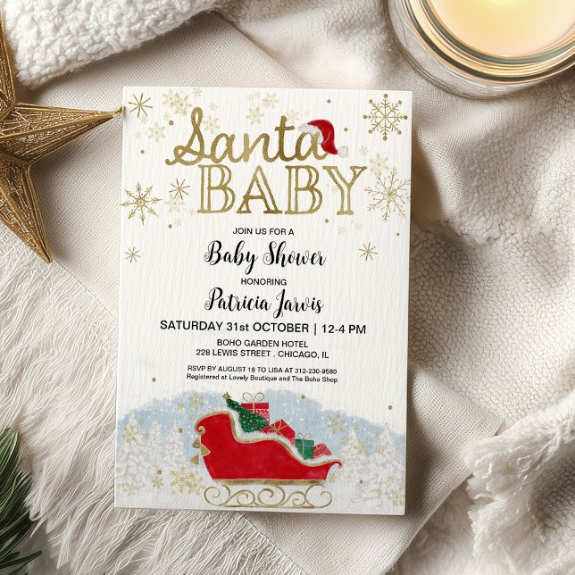 Lámina Invitación a Baby Shower del presupuesto para Navi (Subido por el creador)