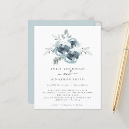 Lámina Invitación a bodas para Navidades modernos y econó