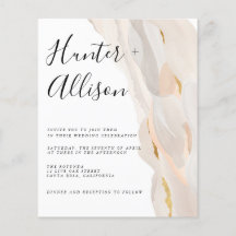 Invitación a bodas resumen presupuesto