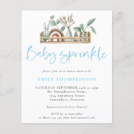 Lámina Invitación a boho Shelf Toys Boy Baby Sprinkle