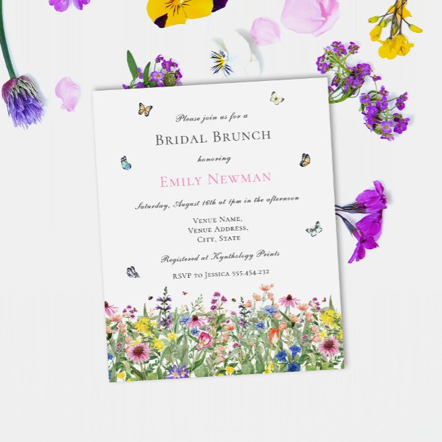Lámina Invitación a brunch de novias en verano de verano  (Subido por el creador)