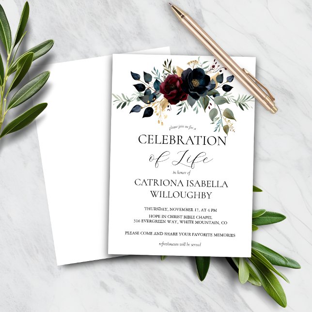 Lámina Invitación a conmemoración floral de la Marina Bor (Subido por el creador)