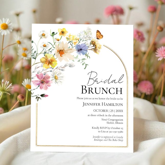 Lámina Invitación a ducha de novia de Brunch de novia (Subido por el creador)