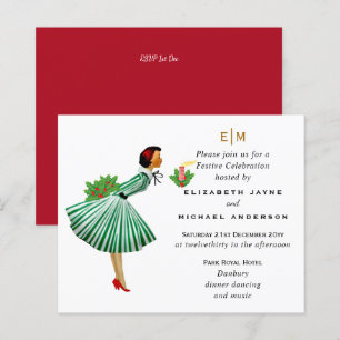 Lámina Invitación a evento de Navidades de diversiones de