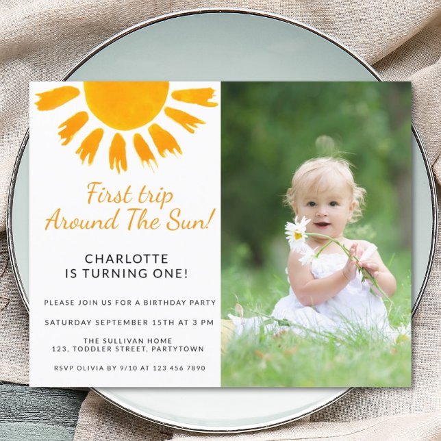 Lámina Invitación a fiesta de cumpleaños de Chica Sun par (Subido por el creador)