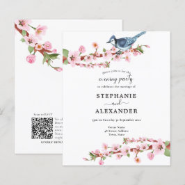 Lámina Invitación a Fiesta de la noche QR de Bird Bird Bi
