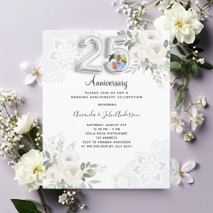 Lámina Invitación a florals por el 25º aniversario del bo