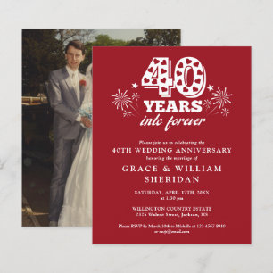 Lámina Invitación a foto del 40 aniversario del presupues