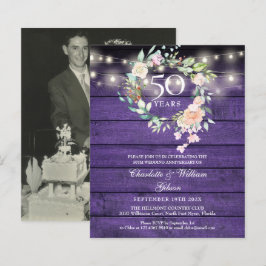 Lámina Invitación a foto del 50 aniversario de la Madera 