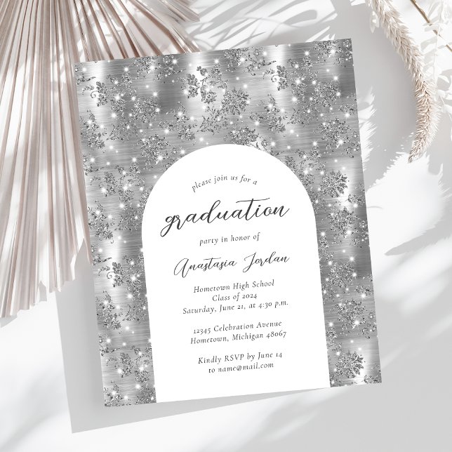 Lámina Invitación a graduación de Arco Floral de Glam Pla (Subido por el creador)