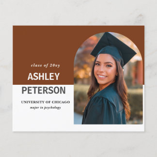 Lámina Invitación a graduación de foto del Arco de Terrac