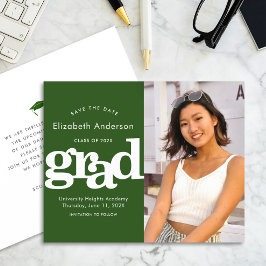 Lámina Invitación a graduación de la fecha de guardado de