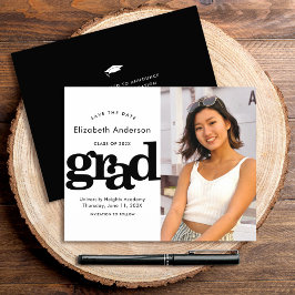 Lámina Invitación a graduación de la fecha de guardado de