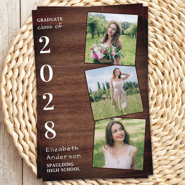 Lámina Invitación a graduación de presupuesto de fotograf (Subido por el creador)