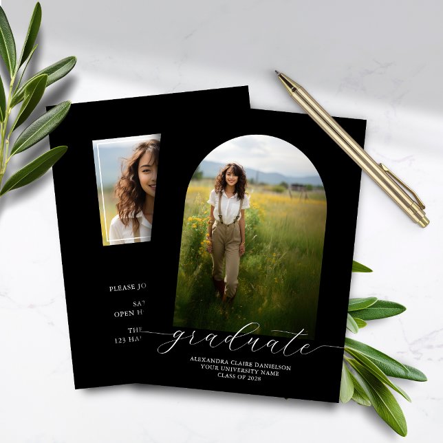 Lámina Invitación a graduación del Arco del Boho del pres (Subido por el creador)