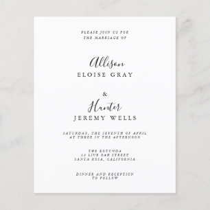 Lámina Invitación a la boda