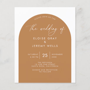 Lámina Invitación a la boda artística