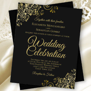 Lámina Invitación a la boda con el presupuesto de la Moda
