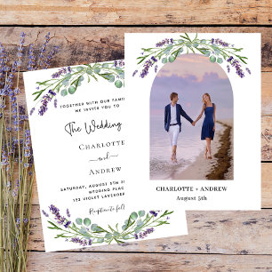 Lámina Invitación a la boda con presupuesto de fotos de L