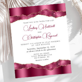 Lámina Invitación a la boda de Baldosas Espejo Glam Borgo