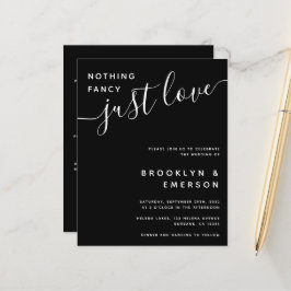 Lámina Invitación a la boda de detalles de la diferencia