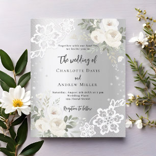 Lámina Invitación a la boda de diamantes de diamantes de