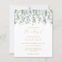 Invitación a la boda de Eucalyptus