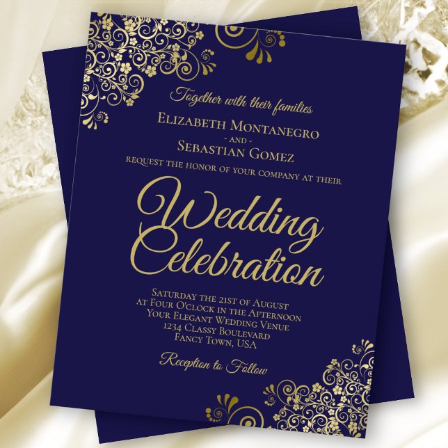 Lámina Invitación a la boda de la Boda Azul de la Marina (Subido por el creador)