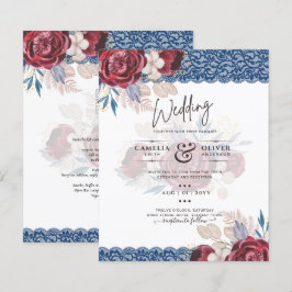 Lámina Invitación a la boda de la caída de los Rosas Leah