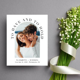 Lámina Invitación a la boda de la fotografía de la arquit