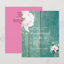 Lámina Invitación a la boda de la Moda de Magnolia Rosa d