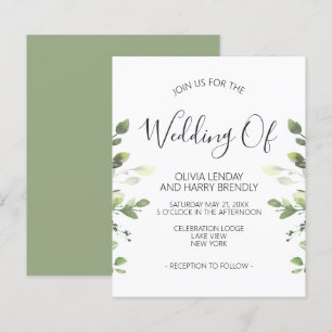 Lámina Invitación a la boda de la Moda presupuestaria Euc