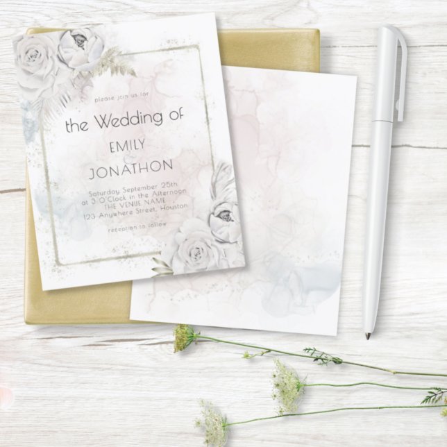 Lámina Invitación a la boda de las acuarelas de Pastel de (Subido por el creador)