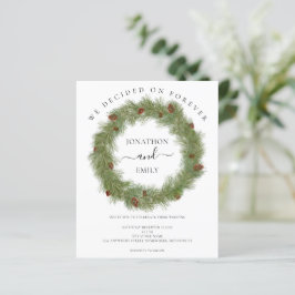 Lámina Invitación a la boda de los Navidades de presupues