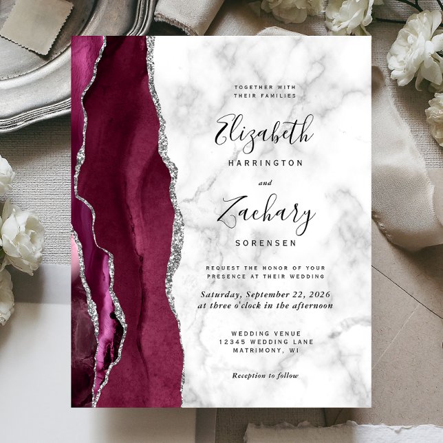 Lámina Invitación a la boda de mármol del ataque de Borgo (Subido por el creador)