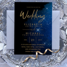 Invitación a la Boda de Oro de la Marina Noche Sta