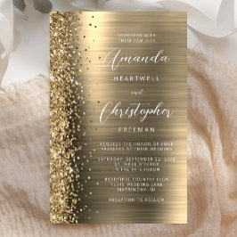 Lámina Invitación a la boda de Purpurina de Budget Gold G