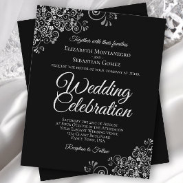 Lámina Invitación a la boda del Black BUDGET