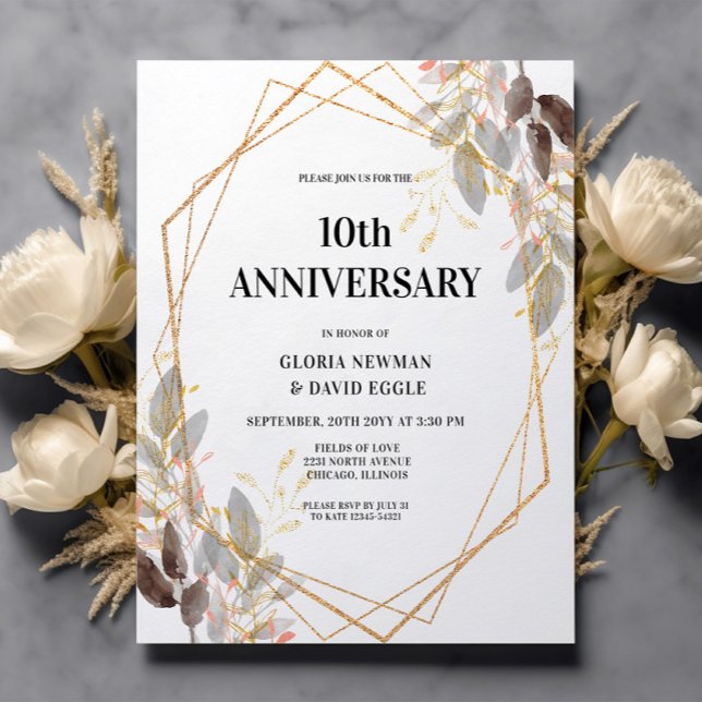 Lámina Invitación a la boda del décimo aniversario de Lea (Subido por el creador)