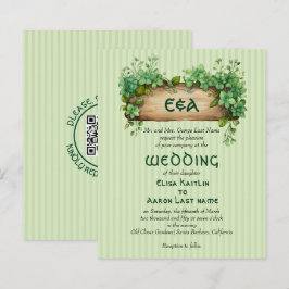 Lámina Invitación a la boda del Día de San Patricio