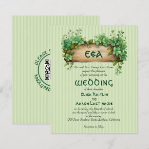 Lámina Invitación a la boda del Día de San Patricio