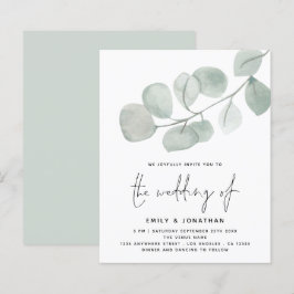 Lámina Invitación a la boda del guión de la artística del