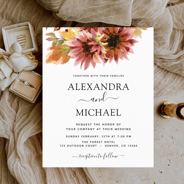 Lámina Invitación a la boda del País del Girasol Presupue (Subido por el creador)