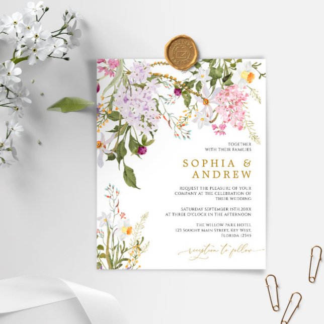 Lámina Invitación a la boda entre Wilflowers y Budget (Subido por el creador)